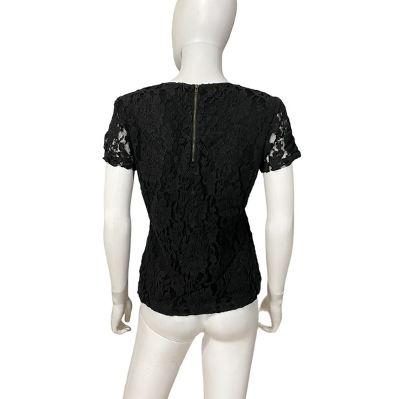 Saks Fifth Avenue Black Crochet Lace Top
New - Picture 4 of 8